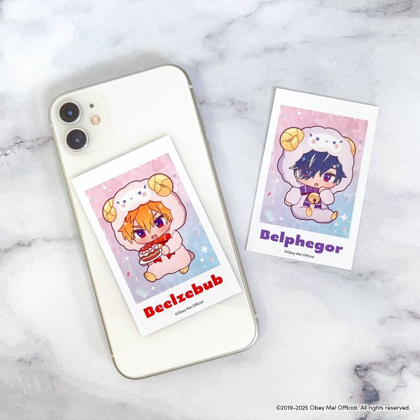 画像2: Obey Me!×きゃらドリ!! BLANC 2025 トレーディングフォト風カード (2)