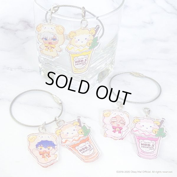 画像2: Obey Me!×きゃらドリ!! BLANC 2025 トレーディングアクリルワイヤーチャーム (2)