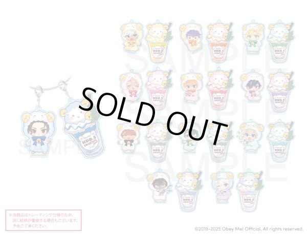 画像1: Obey Me!×きゃらドリ!! BLANC 2025 トレーディングアクリルワイヤーチャーム (1)