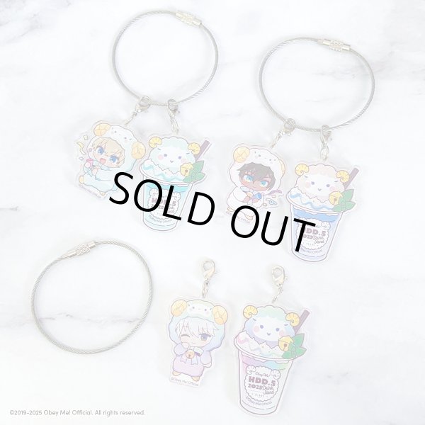 画像3: Obey Me!×きゃらドリ!! BLANC 2025 トレーディングアクリルワイヤーチャーム (3)