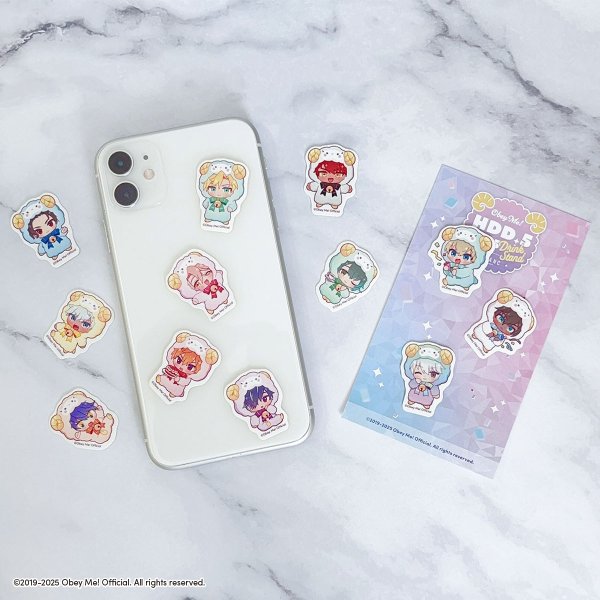 画像2: Obey Me!×きゃらドリ!! BLANC 2025 フレークシール (2)