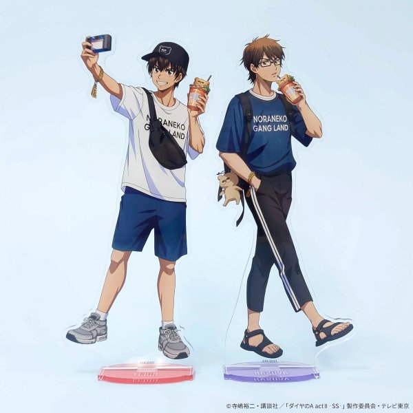 画像4: TVアニメ『ダイヤのA actII Second Season』×きゃらドリ!! 2025 等身アクリルスタンド(御幸 一也) (4)