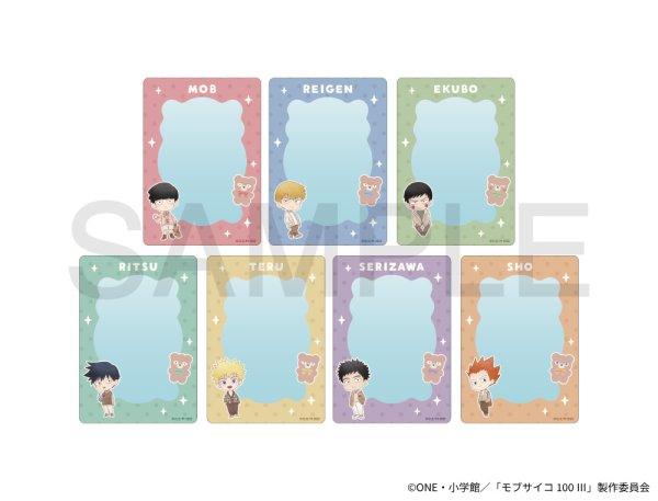 画像2: TVアニメ『モブサイコ100 III』×mixx garden 2025 B8サイズカードケース(エクボ) (2)