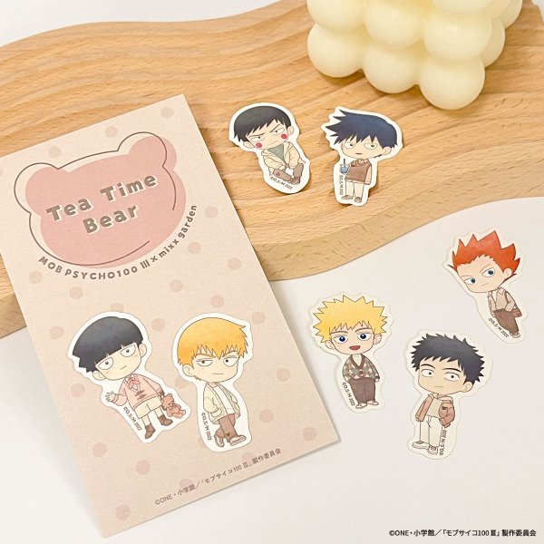 画像2: TVアニメ『モブサイコ100 III』×mixx garden 2025 フレークシール (2)