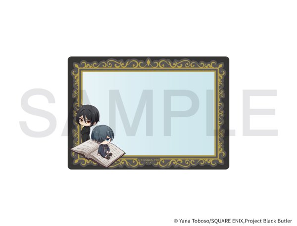 画像1: アニメ『黒執事 -緑の魔女編-』×きゃらドリ!! BLANC 2025 B7サイズカードケース(セバスチャン&シエル)【A】 (1)