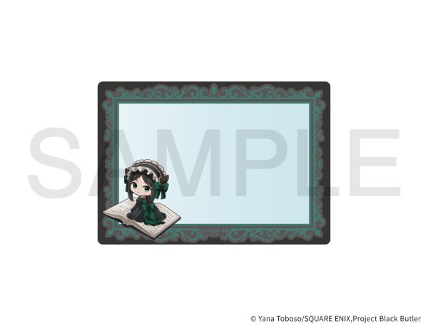画像1: アニメ『黒執事 -緑の魔女編-』×きゃらドリ!! BLANC 2025 B7サイズカードケース(サリヴァン) (1)