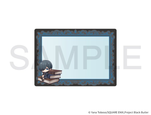 画像1: アニメ『黒執事 -緑の魔女編-』×きゃらドリ!! BLANC 2025 B7サイズカードケース(シエル) (1)