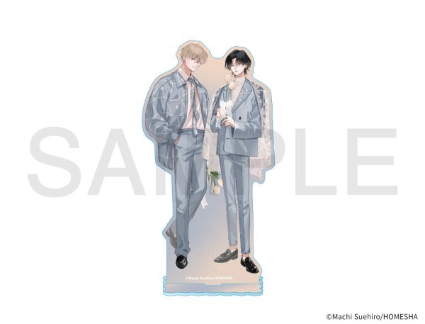 画像1: 末広マチ先生×COLLABOCAFEHONPO BLANC 2025 等身アクリルスタンド(How to melt) (1)