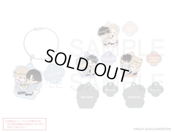 画像1: 末広マチ先生×COLLABOCAFEHONPO BLANC 2025 トレーディングアクリルワイヤーチャーム (1)