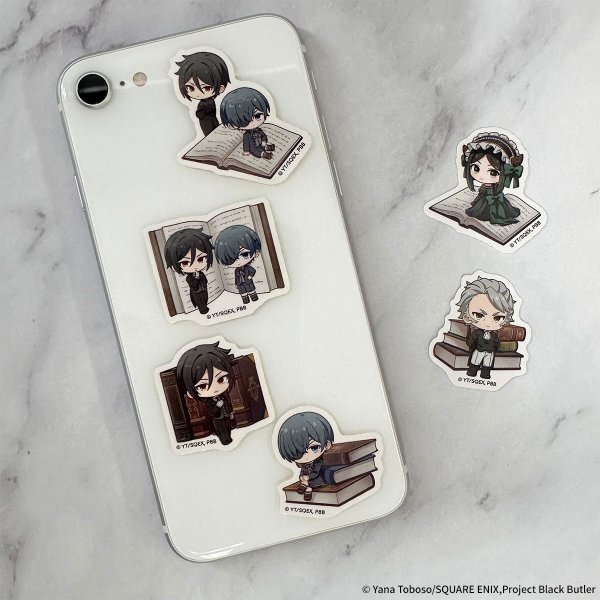 画像2: アニメ『黒執事 -緑の魔女編-』×きゃらドリ!! BLANC 2025 フレークシール (2)