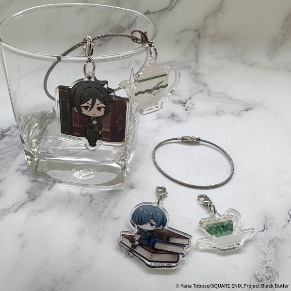 画像3: アニメ『黒執事 -緑の魔女編-』×きゃらドリ!! BLANC 2025 トレーディングアクリルワイヤーチャーム (3)