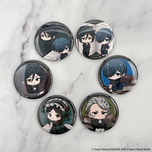 画像2: アニメ『黒執事 -緑の魔女編-』×きゃらドリ!! BLANC 2025 トレーディング缶バッジ (2)