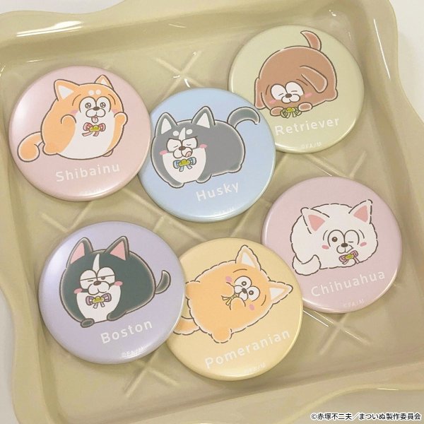 画像3: TVアニメ「まついぬ」×mixx garden 2025 トレーディングマット缶バッジ (3)