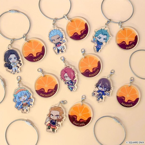 画像3: ロマンシング サガ2 リベンジオブザセブン×きゃらドリ!! 2025 トレーディングアクリルワイヤーチャーム (3)