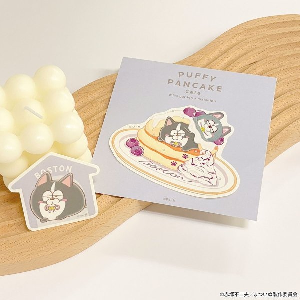 画像3: TVアニメ「まついぬ」×mixx garden 2025 ステッカーセット(ボストン) (3)