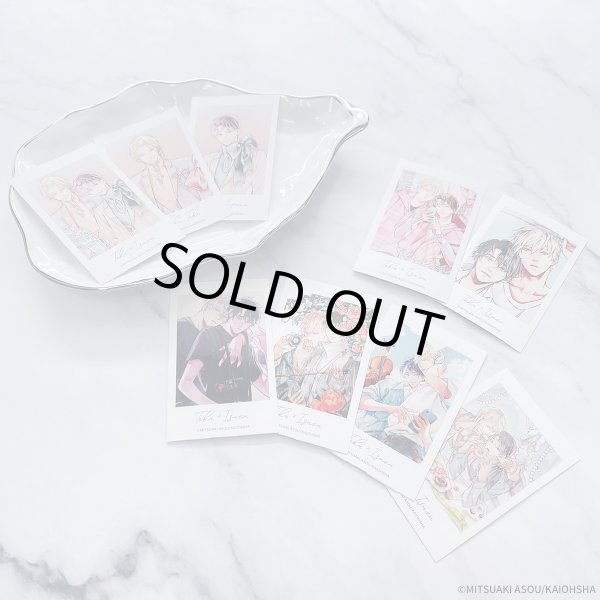 画像2: 世界でいちばん遠い恋×COLLABOCAFEHONPO BLANC 2025 トレーディングフォト風カード (2)