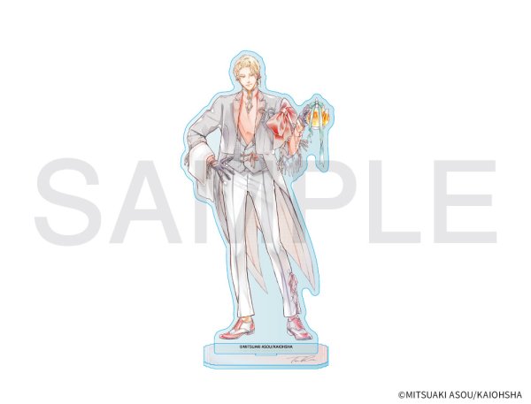 画像1: 世界でいちばん遠い恋×COLLABOCAFEHONPO BLANC 2025 等身アクリルスタンド(壬生 十嘉) (1)