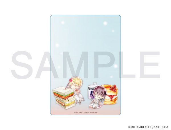 画像1: 世界でいちばん遠い恋×COLLABOCAFEHONPO BLANC 2025 B7サイズカードケースB (1)