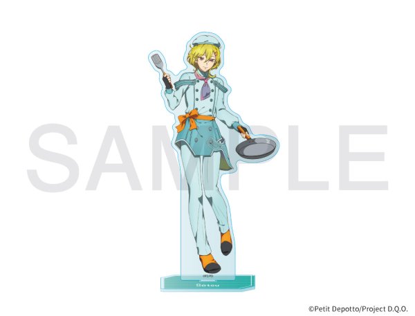 画像1: TVアニメ『グノーシア』×COLLABOCAFEHONPO 2025 等身アクリルスタンド(セツ) (1)