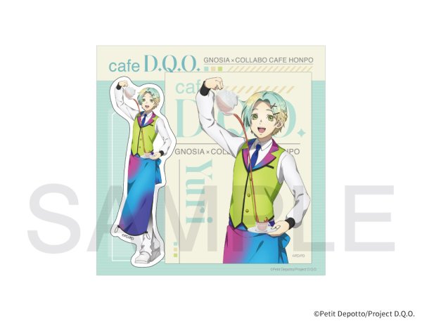 画像1: TVアニメ『グノーシア』×COLLABOCAFEHONPO 2025 ステッカーセット(ユーリ) (1)