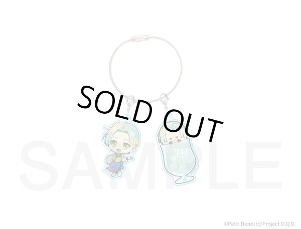 画像1: 【販売期間終了】TVアニメ『グノーシア』×COLLABOCAFEHONPO 2025 アクリルワイヤーチャーム(ユーリ) (1)