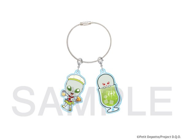 画像1: TVアニメ『グノーシア』×COLLABOCAFEHONPO 2025 アクリルワイヤーチャーム(しげみち) (1)