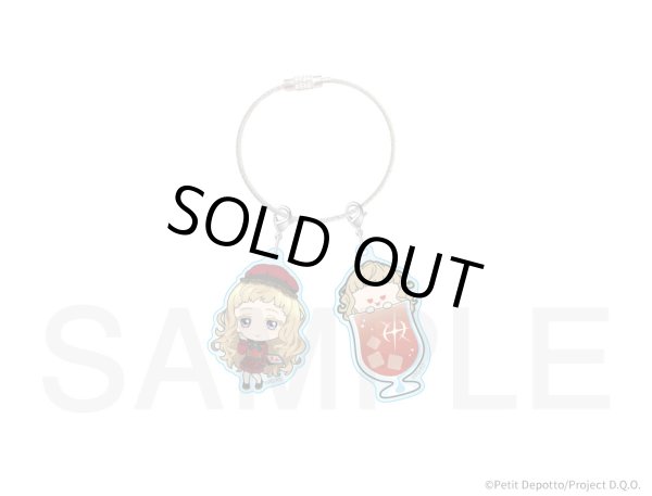 画像1: 【販売期間終了】TVアニメ『グノーシア』×COLLABOCAFEHONPO 2025 アクリルワイヤーチャーム(ククルシカ) (1)