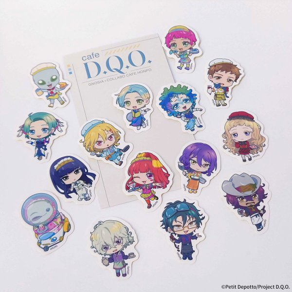 画像2: TVアニメ『グノーシア』×COLLABOCAFEHONPO 2025 フレークシール (2)