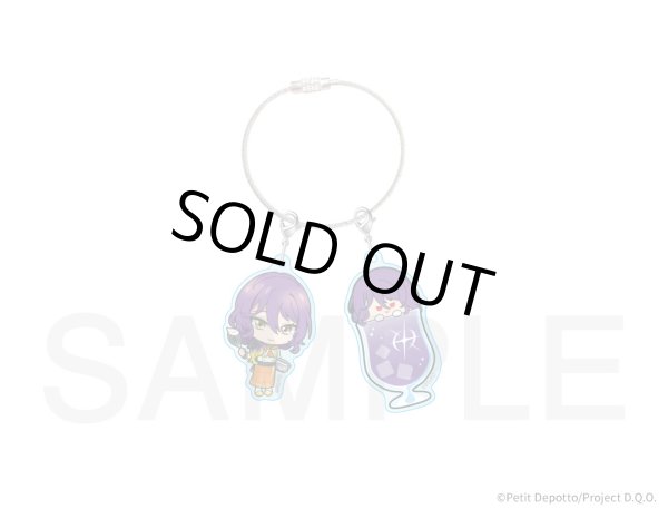 画像1: 【販売期間終了】TVアニメ『グノーシア』×COLLABOCAFEHONPO 2025 アクリルワイヤーチャーム(ジナ) (1)