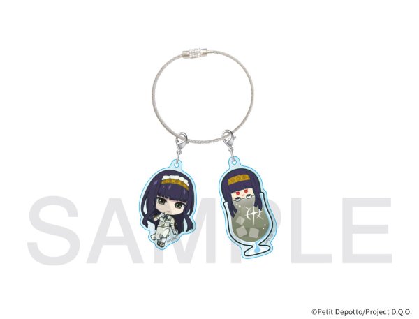 画像1: TVアニメ『グノーシア』×COLLABOCAFEHONPO 2025 アクリルワイヤーチャーム(夕里子) (1)