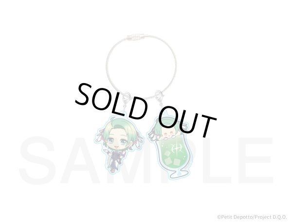 画像1: 【販売期間終了】TVアニメ『グノーシア』×COLLABOCAFEHONPO 2025 アクリルワイヤーチャーム(ステラ) (1)