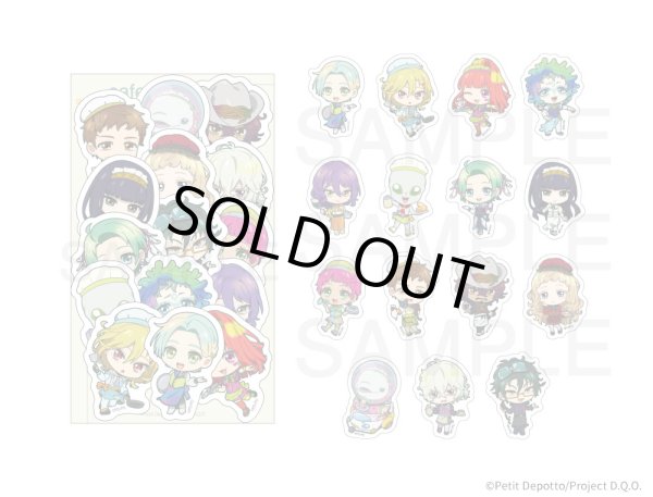 画像1: 【販売期間終了】TVアニメ『グノーシア』×COLLABOCAFEHONPO 2025 フレークシール (1)