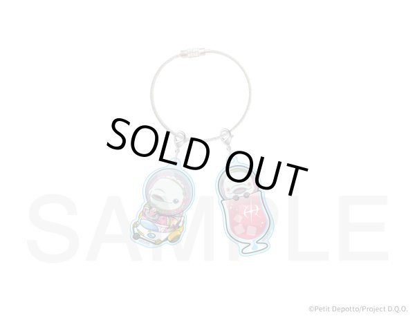 画像1: 【販売期間終了】TVアニメ『グノーシア』×COLLABOCAFEHONPO 2025 アクリルワイヤーチャーム(オトメ) (1)