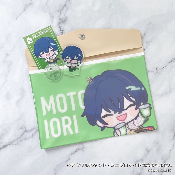 画像3: カリスマ×きゃらドリ!! BLANC 2025 B6サイズエンベロープケース(本橋 依央利) (3)