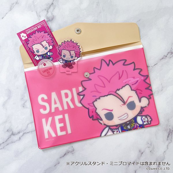 画像3: カリスマ×きゃらドリ!! BLANC 2025 B6サイズエンベロープケース(猿川 慧) (3)