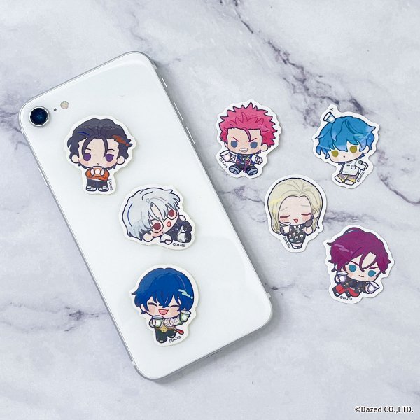 画像2: カリスマ×きゃらドリ!! BLANC 2025 フレークシール (2)