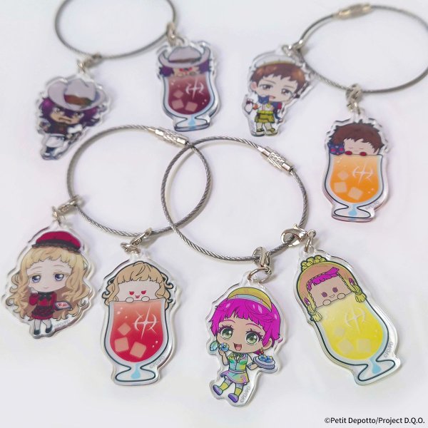 画像3: TVアニメ『グノーシア』×COLLABOCAFEHONPO 2025 アクリルワイヤーチャーム(コメット) (3)