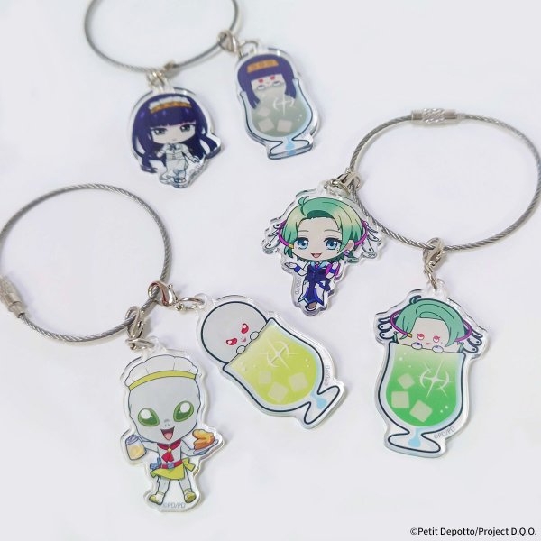 画像3: TVアニメ『グノーシア』×COLLABOCAFEHONPO 2025 アクリルワイヤーチャーム(しげみち) (3)