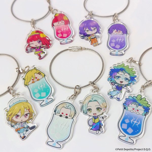 画像3: TVアニメ『グノーシア』×COLLABOCAFEHONPO 2025 アクリルワイヤーチャーム(セツ) (3)