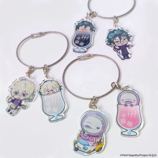 画像3: TVアニメ『グノーシア』×COLLABOCAFEHONPO 2025 アクリルワイヤーチャーム(レムナン) (3)