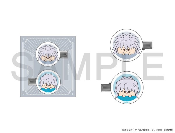 画像1: 遊☆戯☆王デュエルモンスターズ×COLLABOCAFEHONPO BLANC 2026 強敵編 アクリルクリップセットC(獏良 了&闇バクラ) (1)