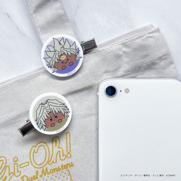 画像3: 遊☆戯☆王デュエルモンスターズ×COLLABOCAFEHONPO BLANC 2026 強敵編 アクリルクリップセットD(マリク・イシュタール&闇マリク) (3)