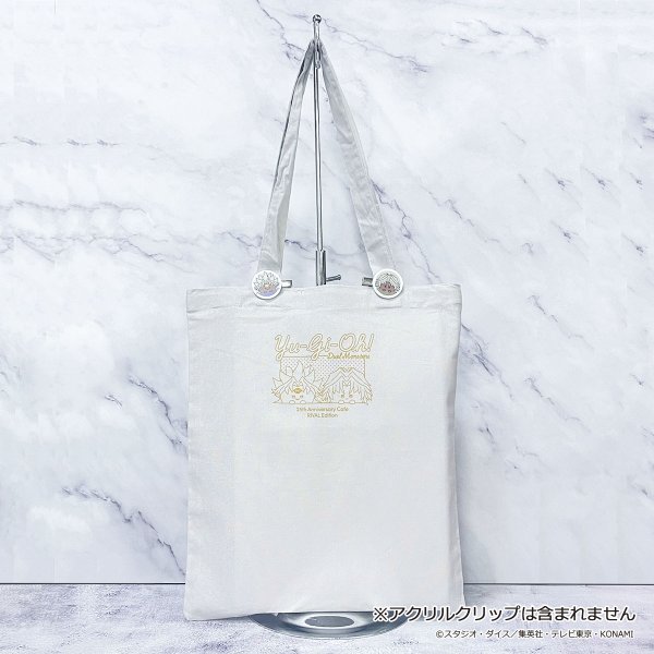 画像3: 遊☆戯☆王デュエルモンスターズ×COLLABOCAFEHONPO BLANC 2026 強敵編 フラットトートバッグC(マリク・イシュタール&闇マリク) (3)