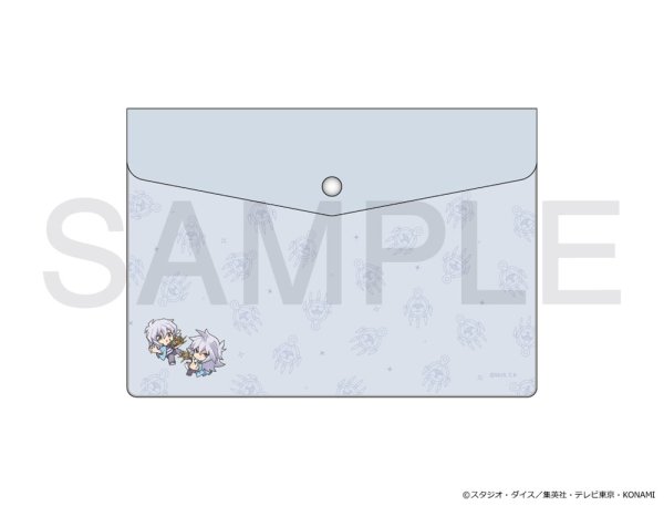 画像1: 遊☆戯☆王デュエルモンスターズ×COLLABOCAFEHONPO BLANC 2026 強敵編 B6サイズエンベロープケースB(獏良 了&闇バクラ) (1)