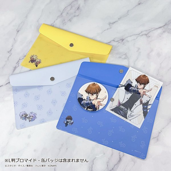 画像3: 遊☆戯☆王デュエルモンスターズ×COLLABOCAFEHONPO BLANC 2026 強敵編 B6サイズエンベロープケースB(獏良 了&闇バクラ) (3)