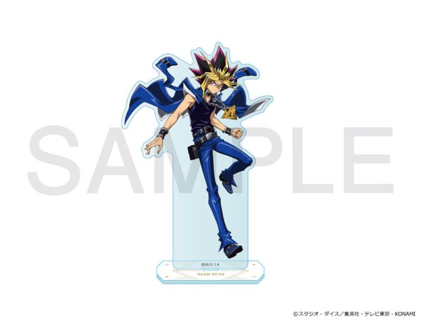 画像1: 遊☆戯☆王デュエルモンスターズ×COLLABOCAFEHONPO BLANC 2026 強敵編 等身アクリルスタンド(闇遊戯) (1)