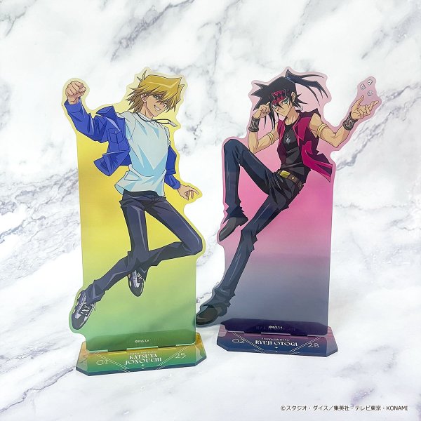 画像3: 遊☆戯☆王デュエルモンスターズ×COLLABOCAFEHONPO BLANC 2026 強敵編 バースデーアクリルスタンド(城之内 克也) (3)