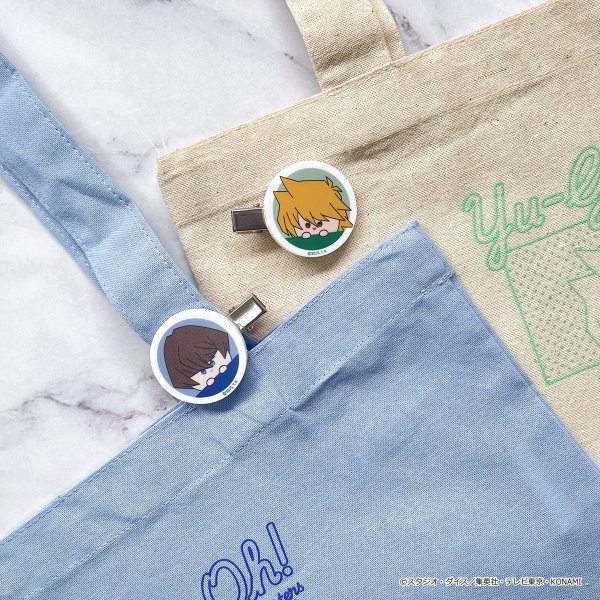 画像3: 遊☆戯☆王デュエルモンスターズ×COLLABOCAFEHONPO BLANC 2026 強敵編 アクリルクリップセットB(海馬 瀬人&城之内 克也) (3)
