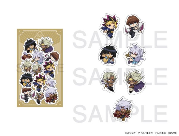 画像1: 遊☆戯☆王デュエルモンスターズ×COLLABOCAFEHONPO BLANC 2026 強敵編 フレークシールA (1)