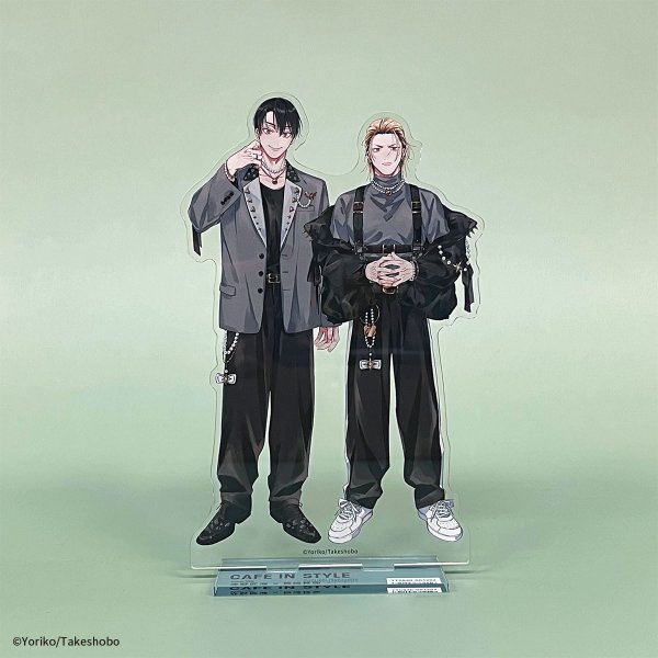 画像3: 依子先生×mixx garden 2026 等身アクリルスタンド(寺野くんと熊崎くん) (3)